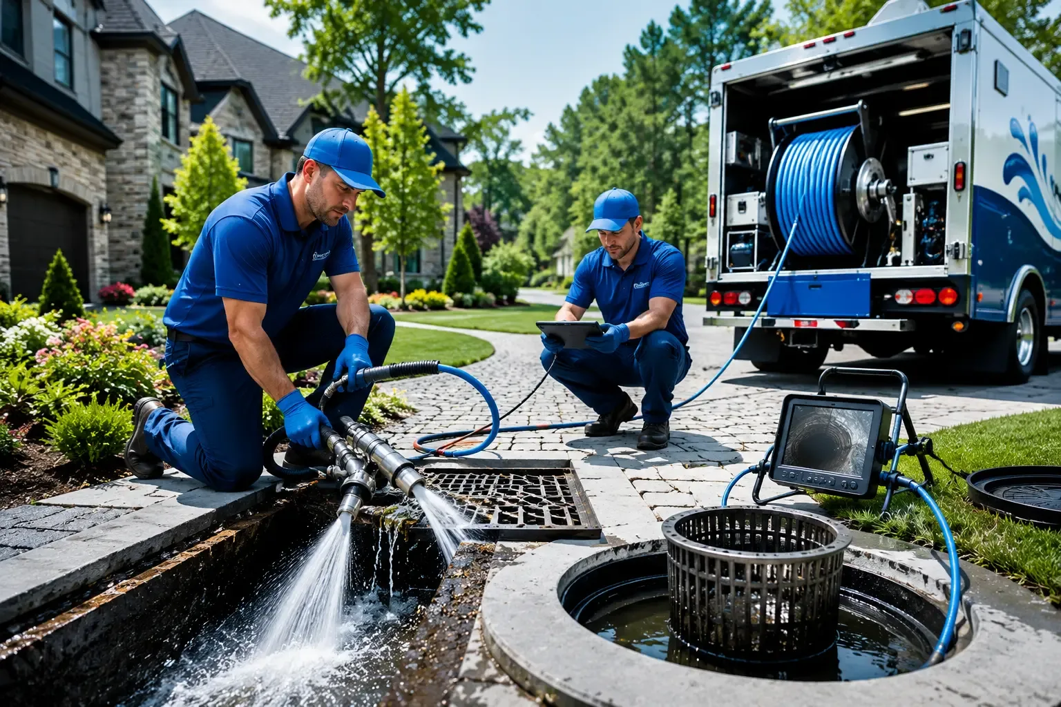 Local outdoor drain cleaning professionals in Sister Bay, WI